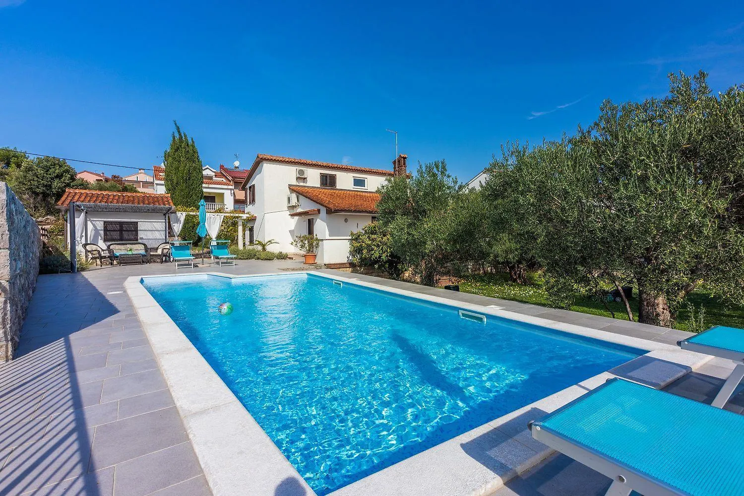 Holiday home Hundefreundliche Und Strandnahe Villa Mit Meerblick, Privatpool, Grill Kornic