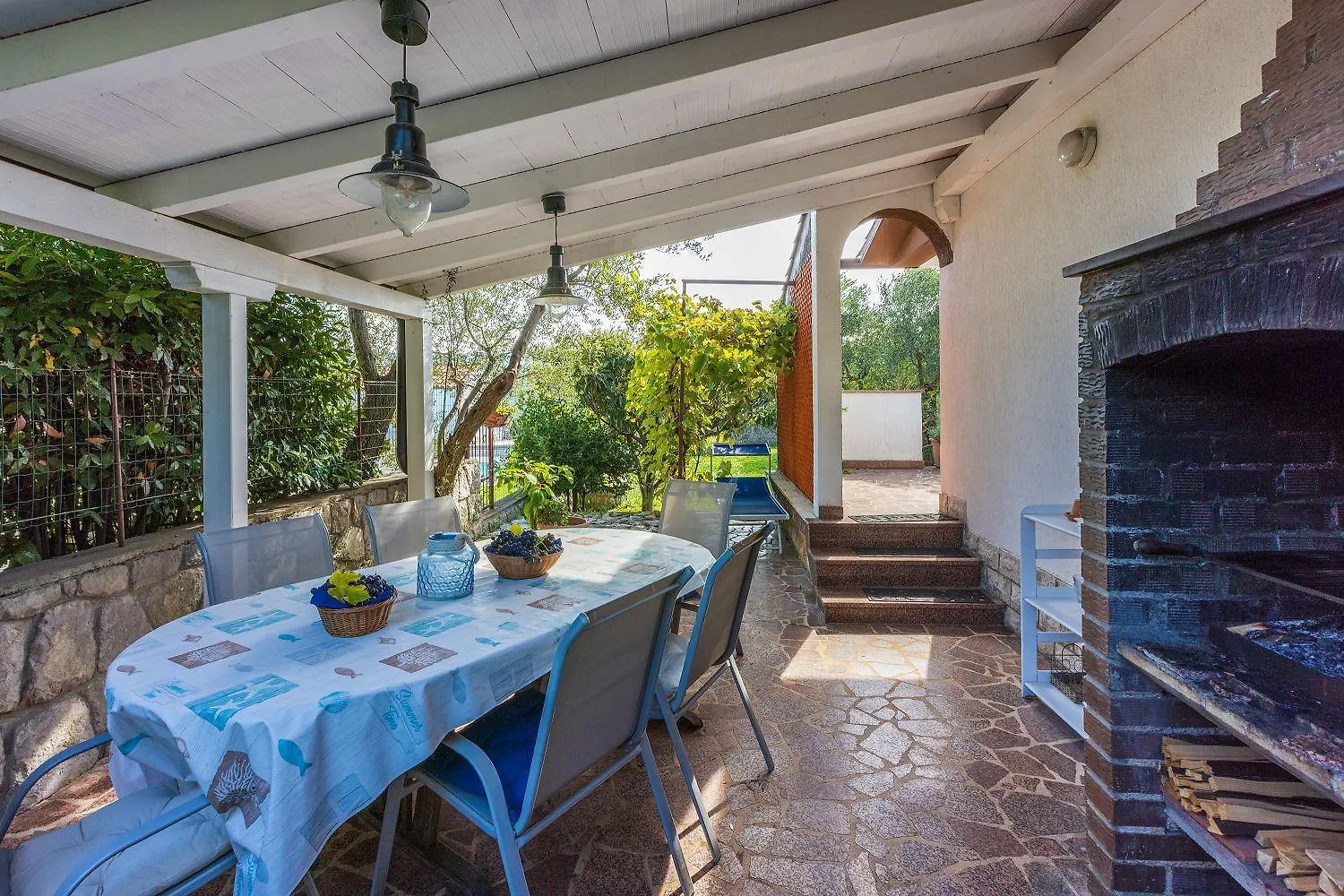 Hundefreundliche Und Strandnahe Villa Mit Meerblick, Privatpool, Grill Kornic